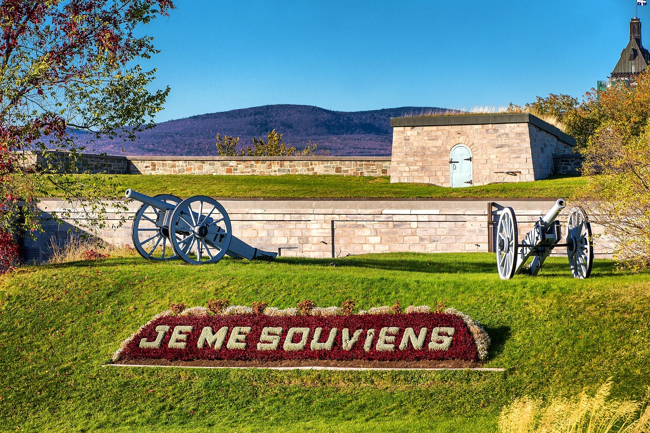 Les remparts de la ville de Québec