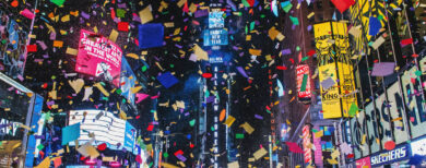 Célébration du Nouvel an de New-York