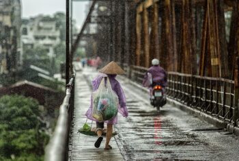 Être un touriste dans les pays de mousson